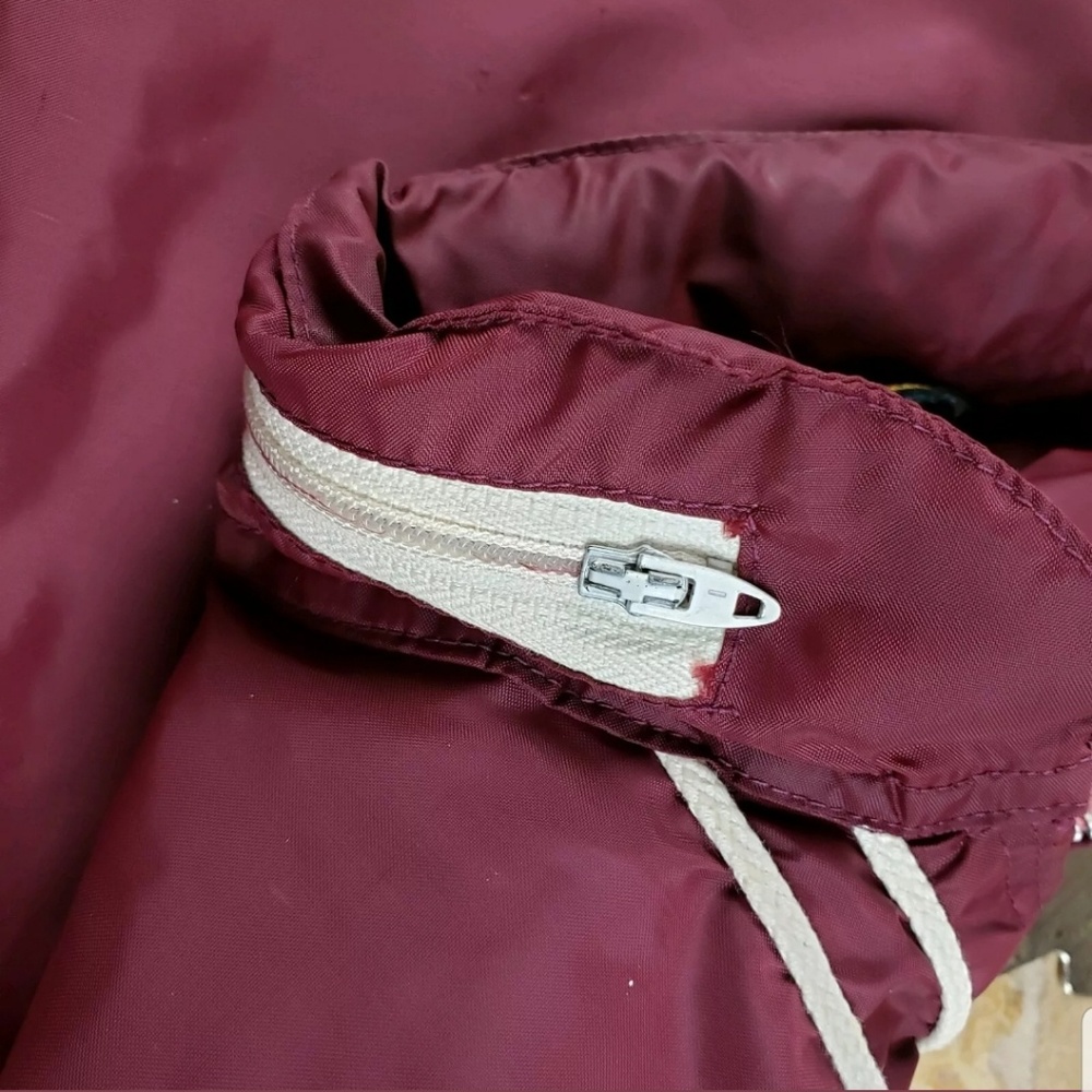 Champion Sportswear Roll Tide Jacket Mens Red 60s - Picture 7 of 8